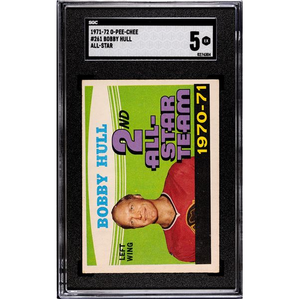 1971-72 O-Pee-Chee #261 Bobby Hull AS (SGC 6)