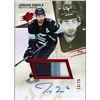 Image 1 : 2022 Upper Deck SPX Jordan Eberle 3 color auto patch #10/25!