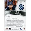 Image 2 : 2022 Upper Deck SPX Jordan Eberle 3 color auto patch #10/25!