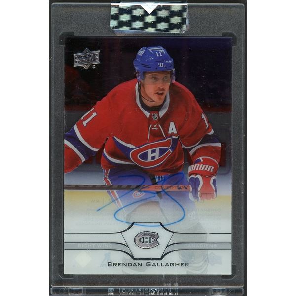 2020 Upper Deck Clear Cut Brendan Gallagher