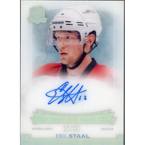 2014 Upper Deck The Cup "Enshrinements" Eric Stall autograph #13/99