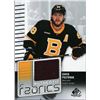 Image 1 : 2022 SP Game Used Authentic Fabrics David Pastrnak