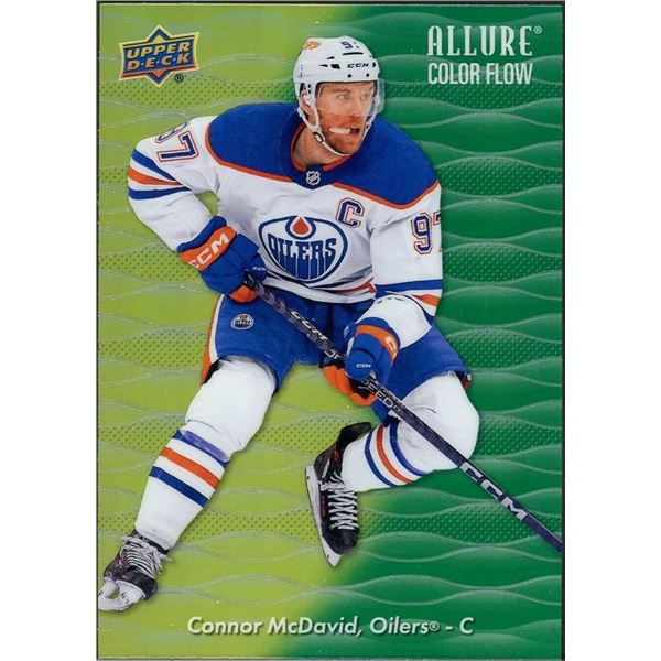 2023-24 Upper Deck Allure Connor McDavid Color Flow