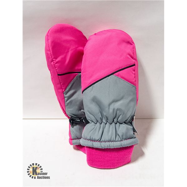 BRAND NEW AMAZON ESSENTIALS LARGE KIDS MITTENS