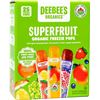 Image 1 : NEW 25 PACK DEEBEE'S ORGANICS SUPERFRUIT FREEZIE