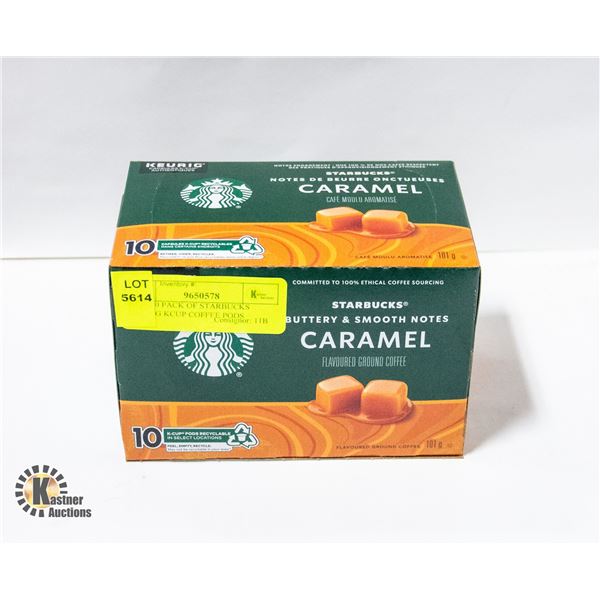 NEW 10 PACK OF STARBUCKS KEURIG KCUP COFFEE PODS