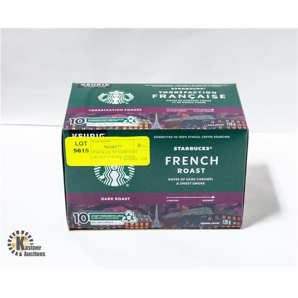 NEW 10 PACK OF STARBUCKS KEURIG KCUP COFFEE PODS