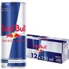 Image 1 : NEW 12 X 250ML CANS OF REDBULL ENERGY DRINKS