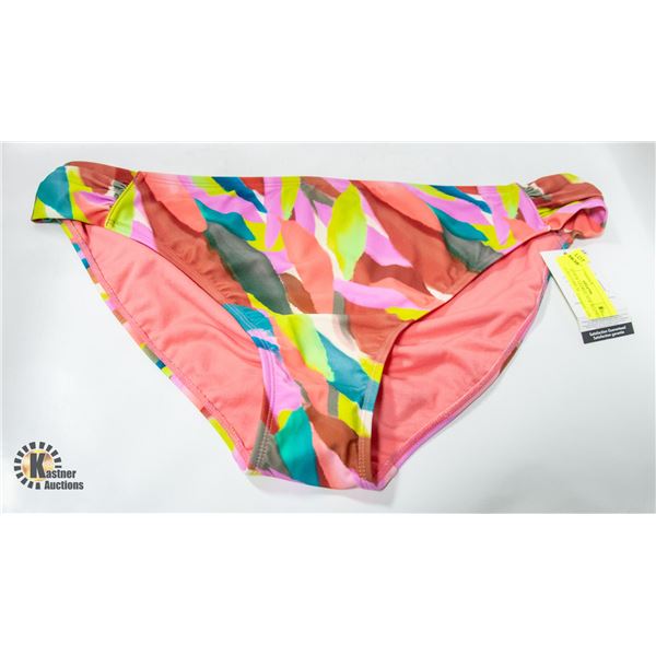 BRAND NEW GEORGE SIDE RUCHED SWIM BOTTOMS XL