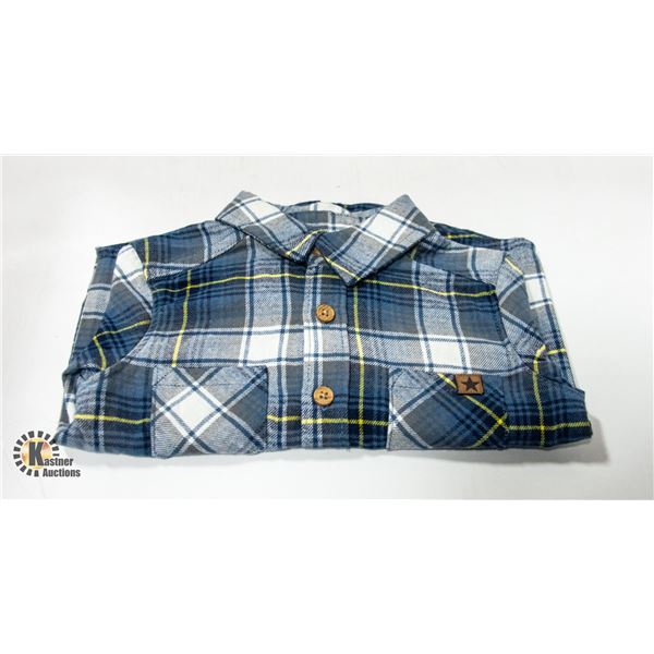 BRAND NEW GEORGE BABY SIZE 2T PLAID FLANNEL