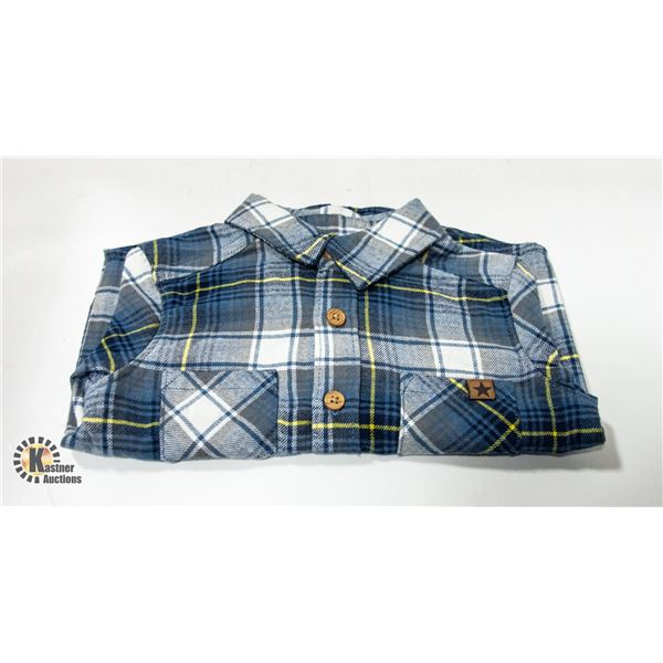 BRAND NEW GEORGE BABY SIZE 4T PLAID FLANNEL