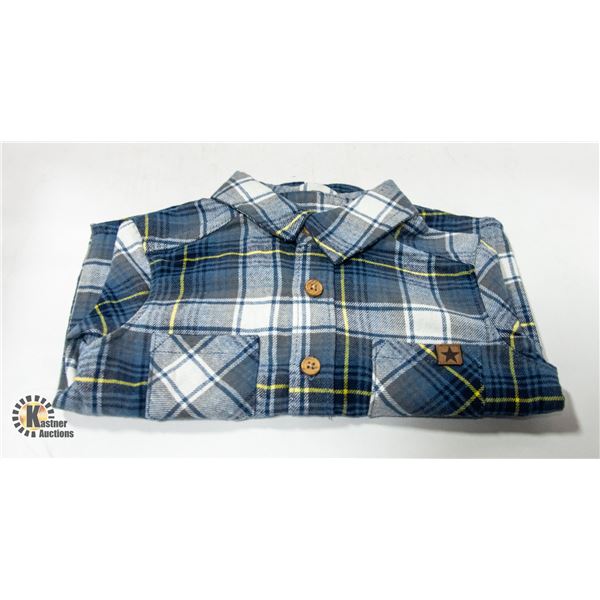 BRAND NEW GEORGE BABY SIZE 18-24M PLAID FLANNEL