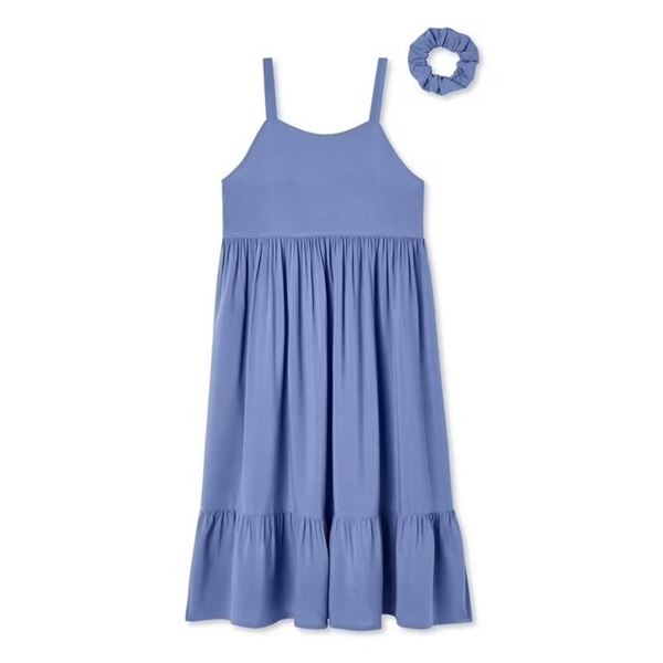 BRAND NEW GEORGE GIRLS TIERED DRESS SIZE XS COMES