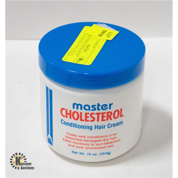BRAND NEW 16OZ MASTER CHOLESTEROL HAIR CREAM