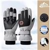 Image 1 : NEW GOLOVEJOY SKIING GLOVES GREY