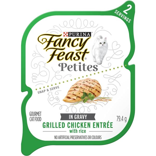 NEW PACK OF 12 PURINA FANCY FEAST CAT FOOD