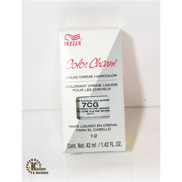 BRAND NEW 42ML COLOR CHARM LIQUID CREME HAIRCOLOR