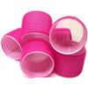 Image 1 : NEW HIMU HAIR ROLLERS 6 PACK LARGE WITH CLIPS