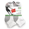 Image 1 : NEW 6 PAIRS HANES SPORT CUT ANKLE SOCKS 6-12