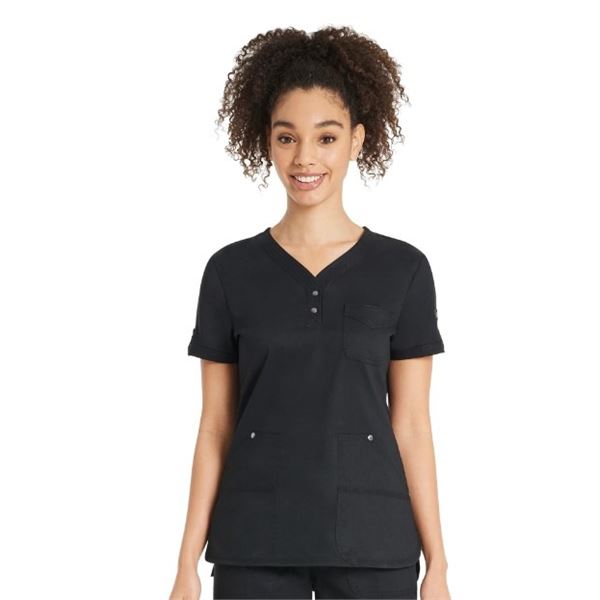 NEW GENUINE DICKIES WOMENS SNAP FRONT TOP SZ 3XL