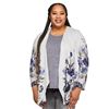 Image 1 : NEW IYLA  SIZE XL CARDIGAN VESTE-CHANDAIL IN GRAY
