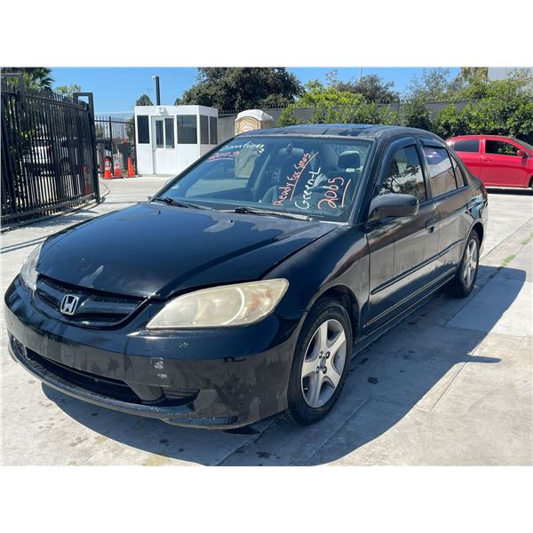 HOND CIVIC 2005 SALV T/DONATION