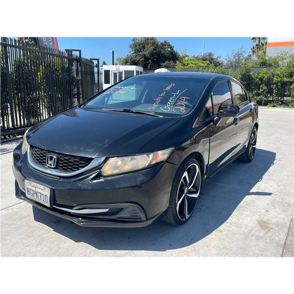 HOND CIVIC 2014 O/S TITLE 2 DAYS