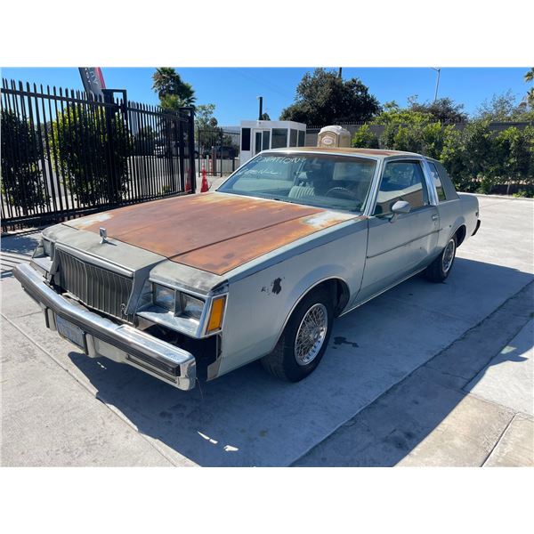 BUICK REGAL 1981 T-DONATION