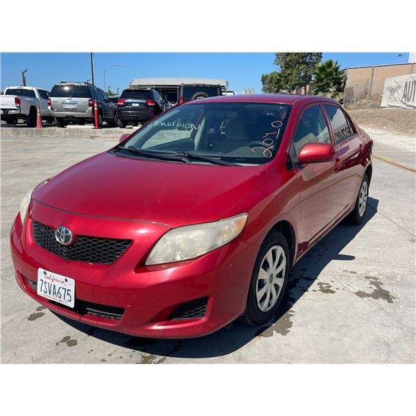 TOYT COROLLA 2010 APP  DUP/T-DON