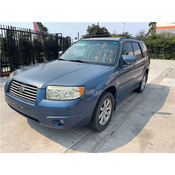 SUBA FORESTER 2008 T-DONATION