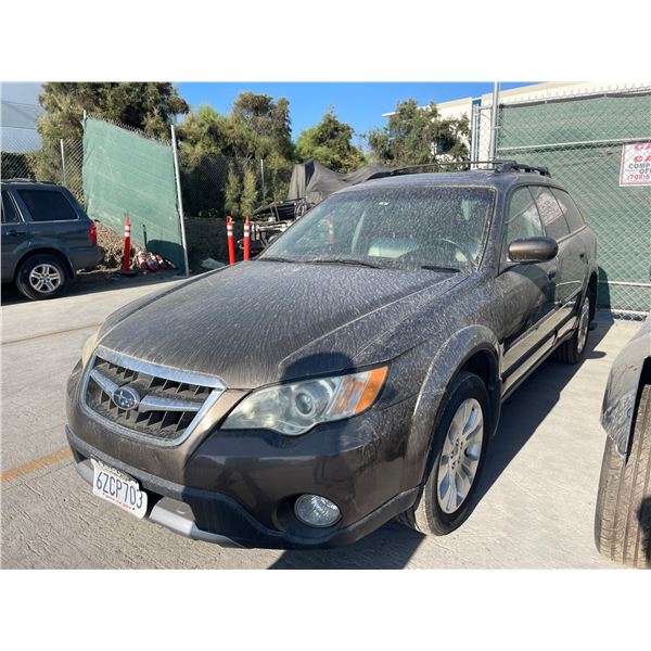 SUBA OUTBACK 2009 T/EXPORT ONLY