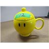 Image 1 : ESTATE:  YELLOW SMILE MUG WITH LID