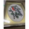Image 2 : ESTATE:  2 FRAMED NEEDLEWORK PICTURES & 1 PLAQUE