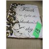 Image 3 : ESTATE:  2 FRAMED NEEDLEWORK PICTURES & 1 PLAQUE