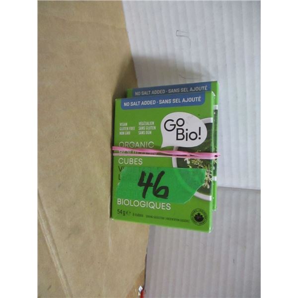 SHELF PULLS (AS IS):  VEGETABLE BOUILLION (2 X 6 CUBES) - BUNDLE