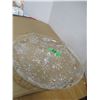 Image 3 : ESTATE/COLLECTABLE:  12" CRYSTAL PLATTER
