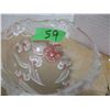 Image 2 : ESTATE/COLLECTABLE:  2 CRYSTAL DISHES
