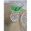 Image 3 : ESTATE:  DIVIDED DISH & SMALL VASE