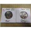 Image 1 : 1952 - 2002 & 2011 PROOF CANADA HALF DOLLARS