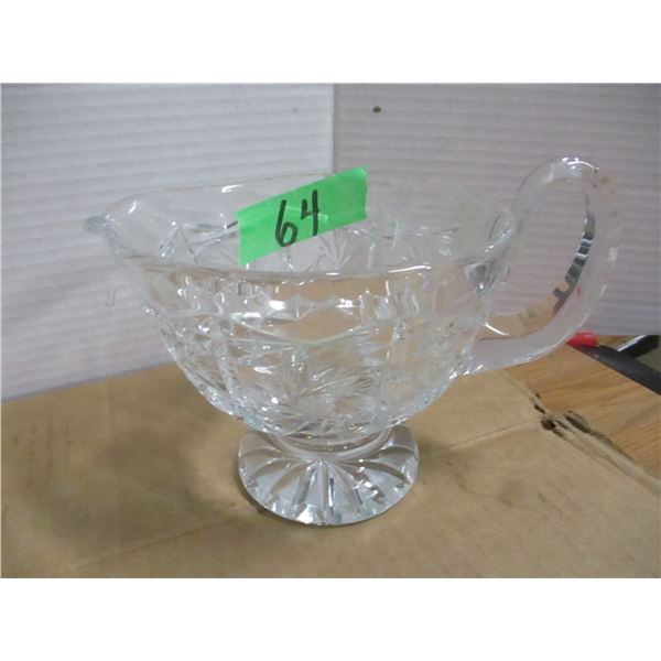 ESTATE/COLLECTABLE:  CRYSTAL PITCHER