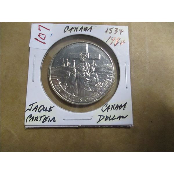 1534 - 1984 JAQUE CARTIER CANADA DOLLAR