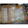 Image 2 : ESTATE:  FLAT C/W ASSORTED GLASSES