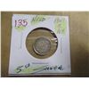 Image 1 : 1941C NEWFOUNDLAND SILVER FIVE CENT