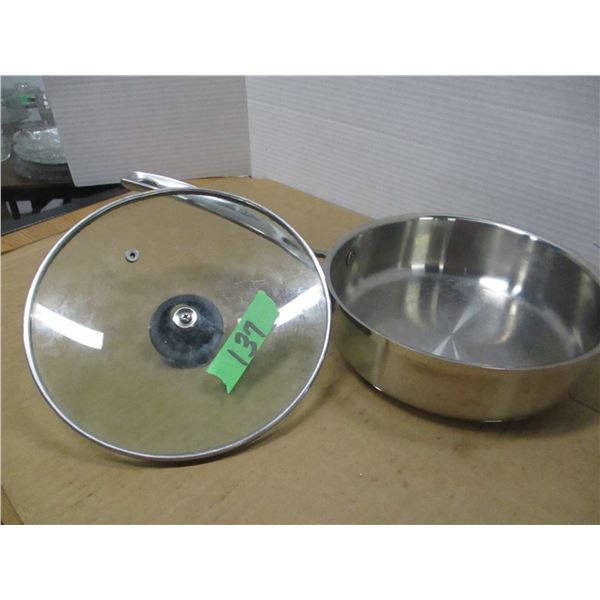 ESTATE:  8" POT C/W LID