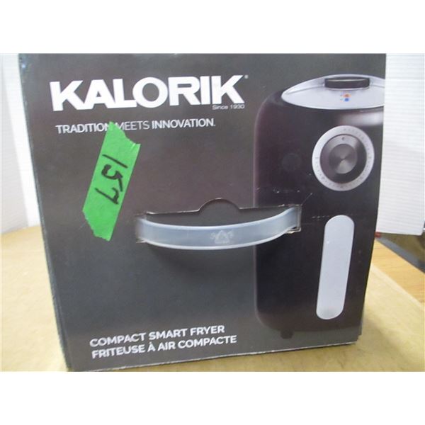 ESTATE/NEW:  KALORIK COMPACT SMART FRYER IN ORIGINAL BOX