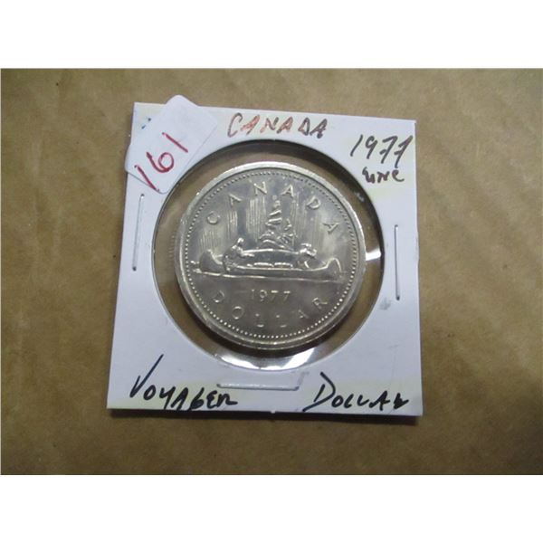 1977 UNCIRCULATED CANADA VOYAGER DOLLAR