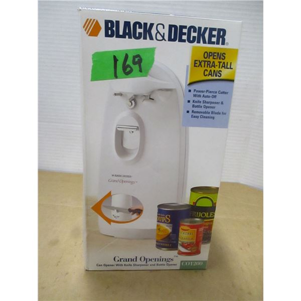 ESTATE:  BLACK & DECKER CAN OPENER IN ORIGINAL BOX