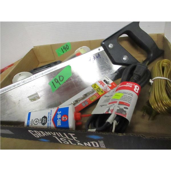 FLAT C/W TOOLS, ETC