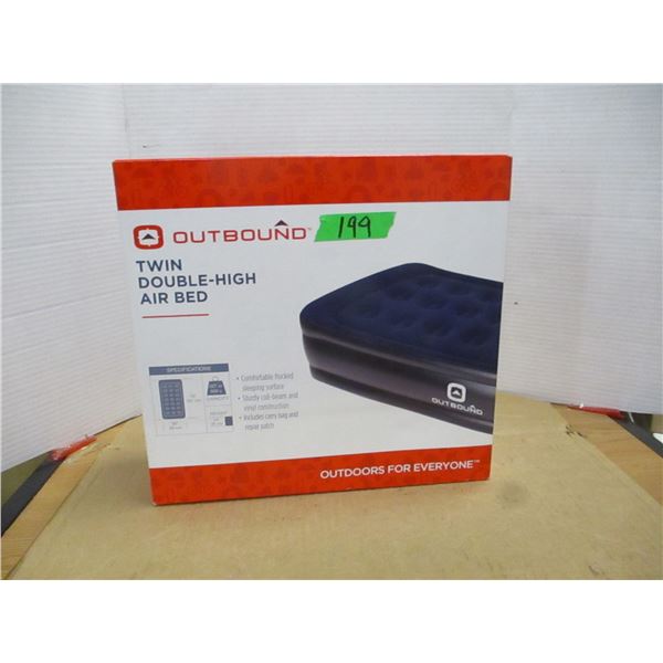 ESTATE:  TWIN DOUBLE HIGH AIR BED