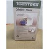 Image 2 : ESTATE:  TOASTESS 1 CUP COFFEE MAKER IN ORIGINAL BOX